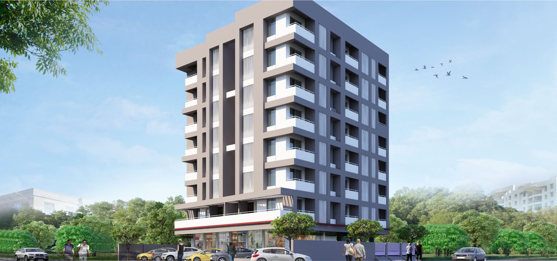 Arch Nikunj Flats with best amenities